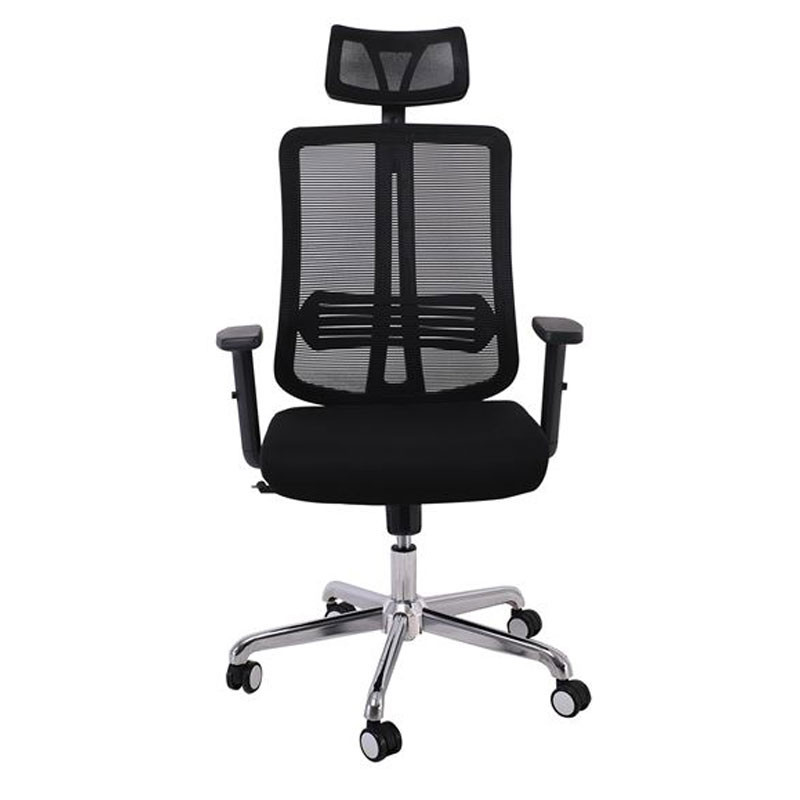 BF9500 Πολυθρόνα Γραφείου Διευθυντή Mesh Μαύρο, Μπράτσα up-down