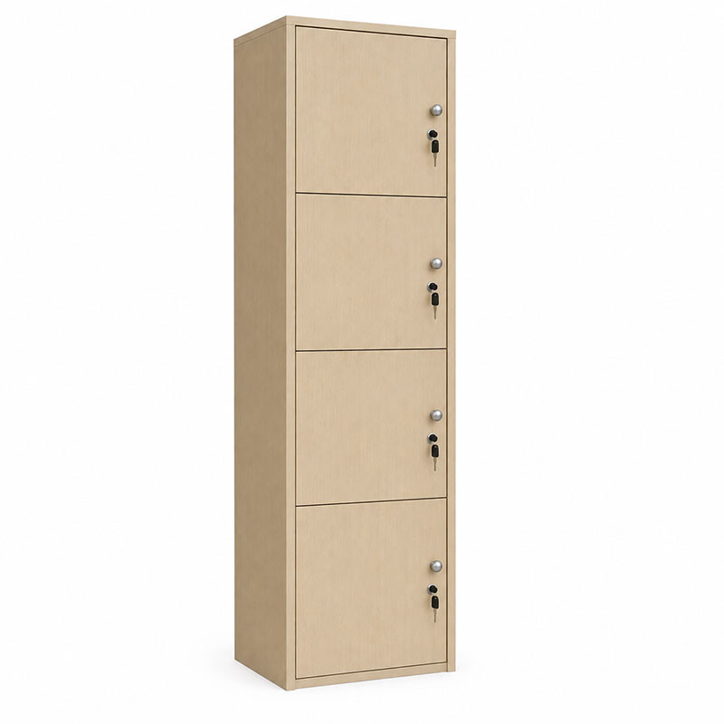 D6568 Ντουλάπι Locker Ξύλινο 4φυλλο 35x40x185εκ - vougioukas.gr