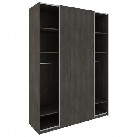 Συρόμενη Ντουλάπα Ρούχων Δίφυλλη 120x60x220εκ