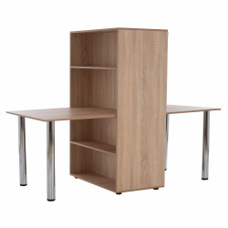 Combo Γραφεία-Βιβλιοθήκη Μελαμίνης 168x77x73/150εκ