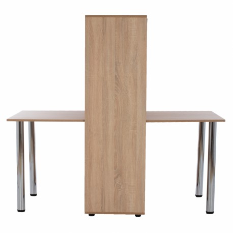 Combo Γραφεία-Βιβλιοθήκη Μελαμίνης 168x77x73/150εκ
