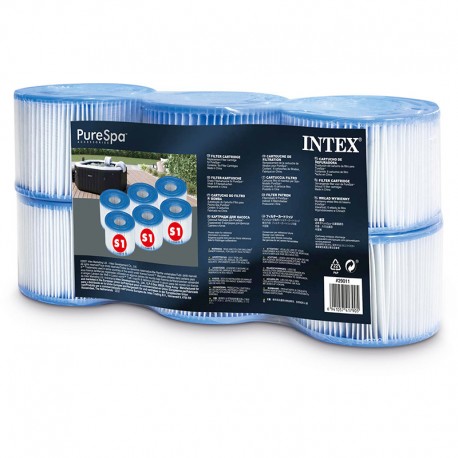 Φίλτρο Spa Intex (Six Pack)