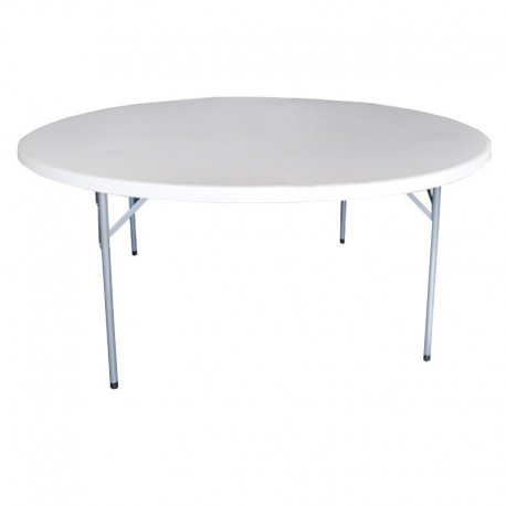Catering Τραπέζι Πτυσσόμενο Μεταλλικό PP Φ152x74εκ
