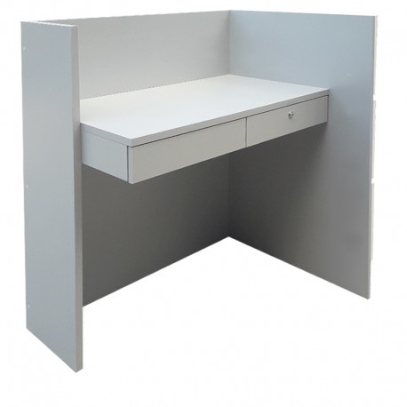 Reception D5992 Μελαμίνης 95x70/30x75/115εκ