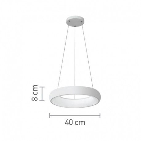 InLight LED 110W 3CCT Μοντέρνο Κρεμαστό Φωτιστικό