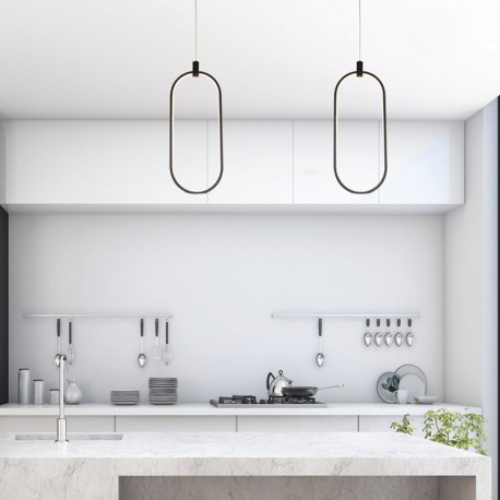 InLight 14W 3000K και 1XG9 Μοντέρνο Κρεμαστό Φωτιστικό