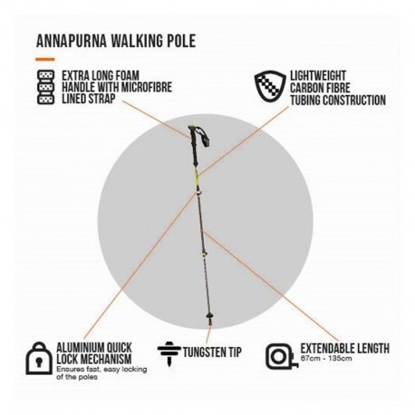 Vango Annapurna Μπαστούνι Ορειβατικό Τηλεσκοπικό