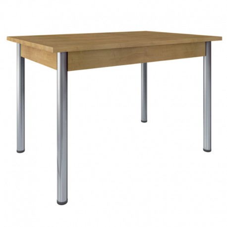 Τραπέζι Μεταλλικό Inox 100x80x75εκ