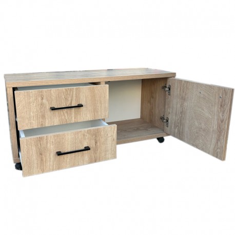 D6050 Έπιπλο TV Ξύλινο 100x35x48εκ