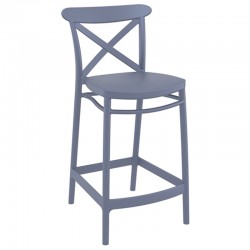 Cross Σκαμπώ Bar PP 45x52x75/106εκ