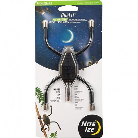 Φακός Rechargeable Buglit Micro Flashlight Επαναφορτιζόμενος
