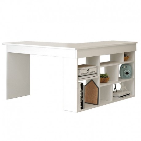 Paloma Γραφείο Γωνία Μελαμίνης 130x120x78εκ