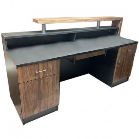 Reception D3086 Μελαμίνης 200x62x75/104εκ