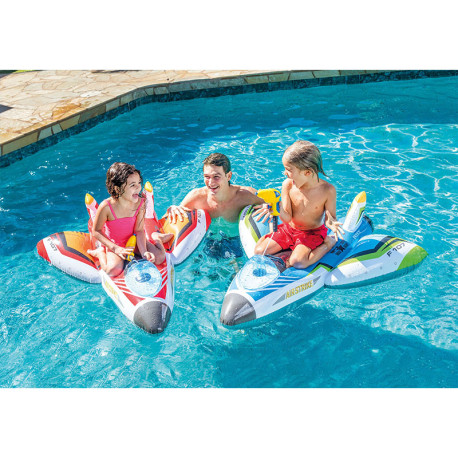 Water Gun Plane Ride-On