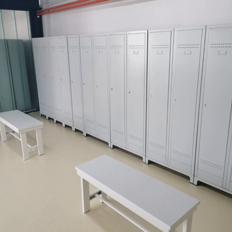 Ιματιοθήκη Μεταλλική Μονόφυλλη 40x35x160εκ