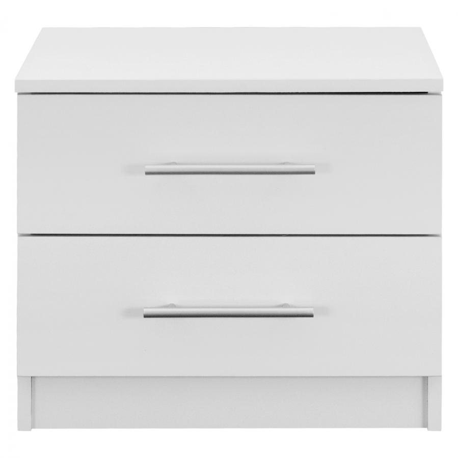 ΚΟΜΟΔΙΝΟ ΜΕΛΑΜΙΝΗΣ CHELSEA HM2220.05 ΛΕΥΚΟ 48x40,5x41,5 εκ.