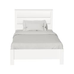 Κρεβάτι μονό OLYMPUS pakoworld σε χρώμα wenge 120x200εκ
