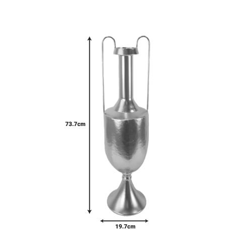Διακοσμητικό βάζο δαπέδου Dion Inart μέταλλο σε χρυσή απόχρωση 19.7x19.1x73.7εκ